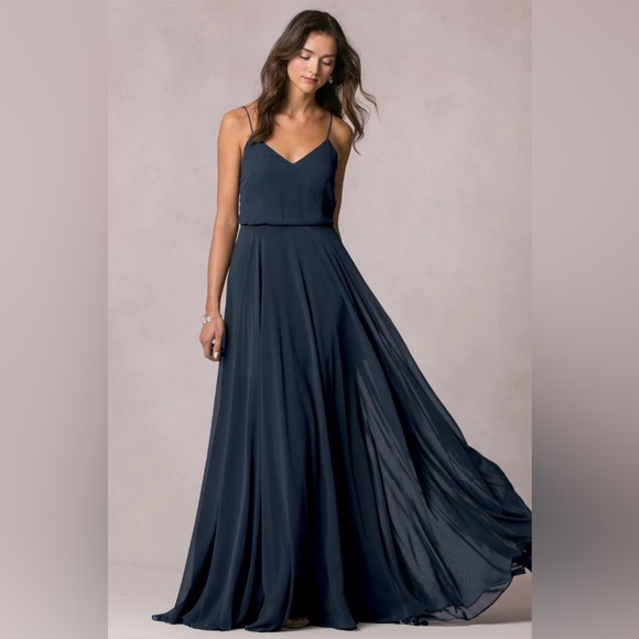 By Jenny Yoo Maxi Dress Inesse size 12 - Picture 2 of 5